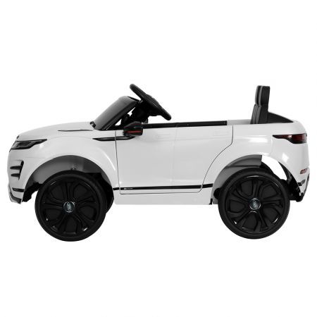 Kids Electric Ride On Car Land Rover Licensed Toy Cars Remote 12V Battery White