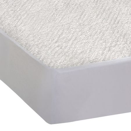 DreamZ Fitted Waterproof Mattress Protector with Bamboo Fibre Cover King Single