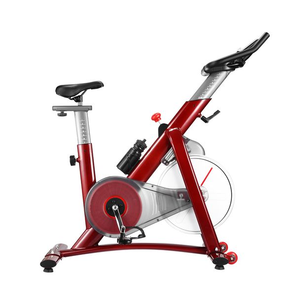 Genki Exercise Bike Spin Bike Stationary Bike Indoor Cycling Magnetic Resistance with LCD Monitor