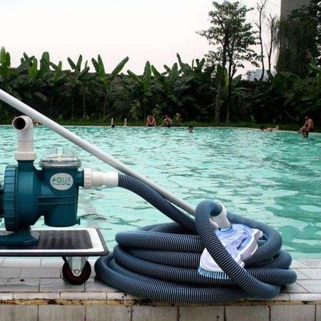 Swimming Pool Suction Vacuum Head, Transparent Manual Suction Machine Cleaning and Maintenance Tools, Pool and Spa Hot Tubs Floor Vacuum Cleaner