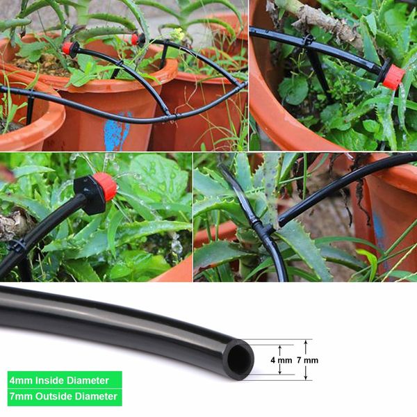 30M 149PCS Plant Watering Mist Cooling Irrigation System Hose Nozzles sprinklers Automatic KITS for Garden, Greenhouse, Patio, Lawn