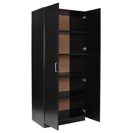 Redfern Black 2 Door Pantry