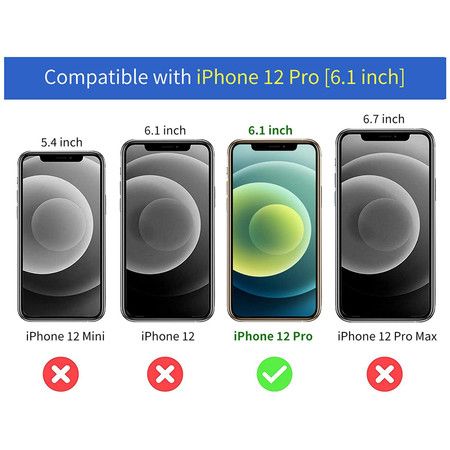 IP68 Waterproof Case for iPhone 12 Pro 6.1 Inch