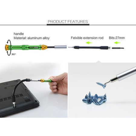 Driver Kit - 63 Precision Bits for Electronics Repair