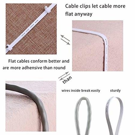 Cat6 8M Ethernet Cable White Flat Internet Network Lan patch cords Rj45 Connectors for Router