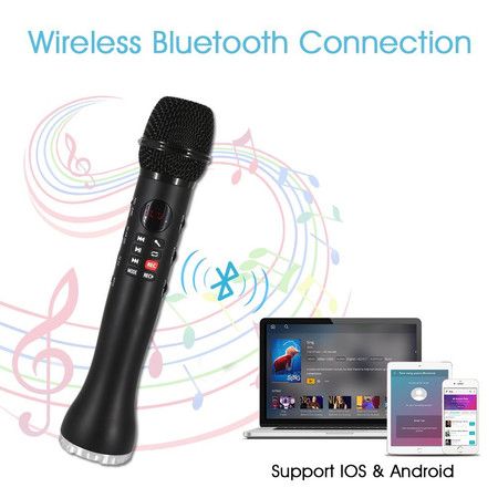 Karaoke Microphone 3 in 1 Recording Wireless Speaker