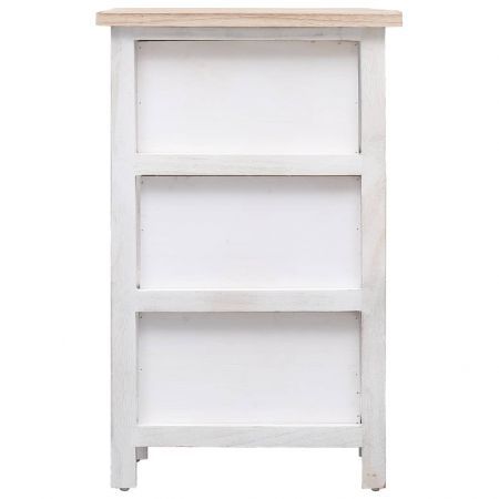 Side Cabinet 35x25x57 cm Paulownia Wood