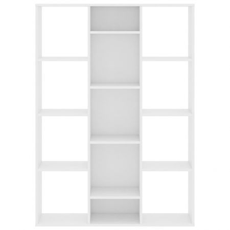 Room Divider/Book Cabinet White 100x24x140 cm Chipboard