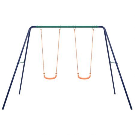 Swing Set with 2 Seats Steel