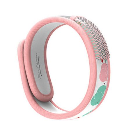 Mosquito Insect & Bug Repellent Wristband - Waterproof, Outdoor Pest Repeller Bracelet w/Natural Essential Oils (pink)