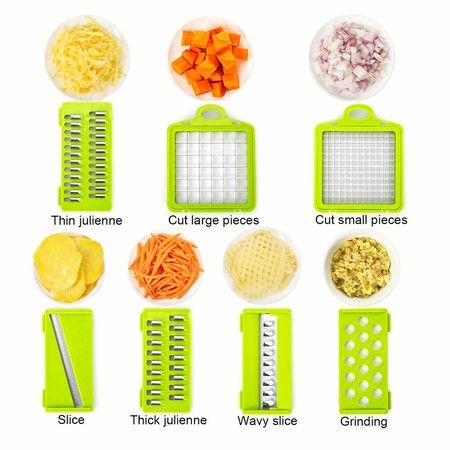 Vegetable Cutter Kitchen Accessories  Slicer Fruit Cutter Potato Peeler Carrot Cheese Grater Vegetable Slicer