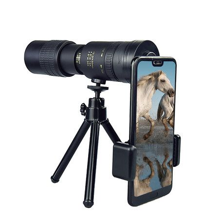 Super Telephoto Zoom Monoculars - 4K 10-300X40Mm Waterproof and Anti-Fog Night Vision