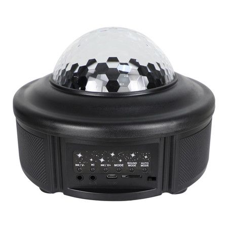 2021 Star Projector Night Light Projector with LED Galaxy Ocean Wave Projector Bluetooth Music Speaker