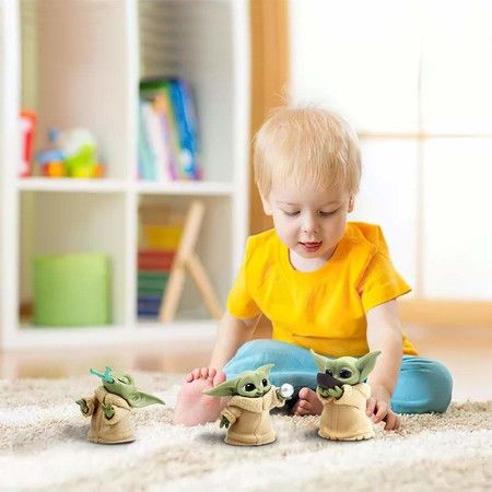 The Child Kid Baby Yoda Figure 5pcs