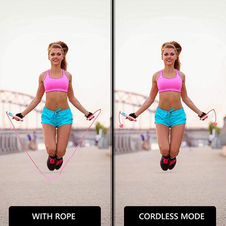 Digital Jump Rope with Counter for Fitness