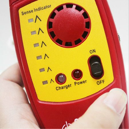 Gas Detector Portable Natural Gas Tester Detector Combustible Propane Methane Gas Sensor Sniffer with Sound Light Warning Adjustable P-AS8800L