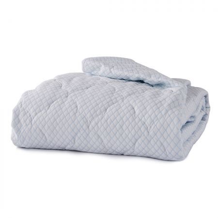 Dreamz Mattress Protector Topper Cool Fabric Pillowtop Waterproof Cover Double