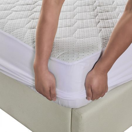 Dreamz Mattress Protector Topper Bamboo Pillowtop Waterproof Cover King