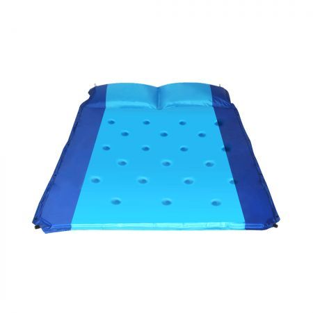 Self Inflating Mattress Double Sleeping Mat Air Bed Pad Camping Hiking Pillow