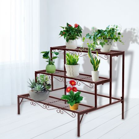 Plant Stand 3 Tier Rectangle