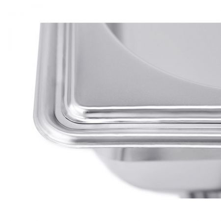 Double Tray Stainless Steel Chafing Catering Dish Food Warmer