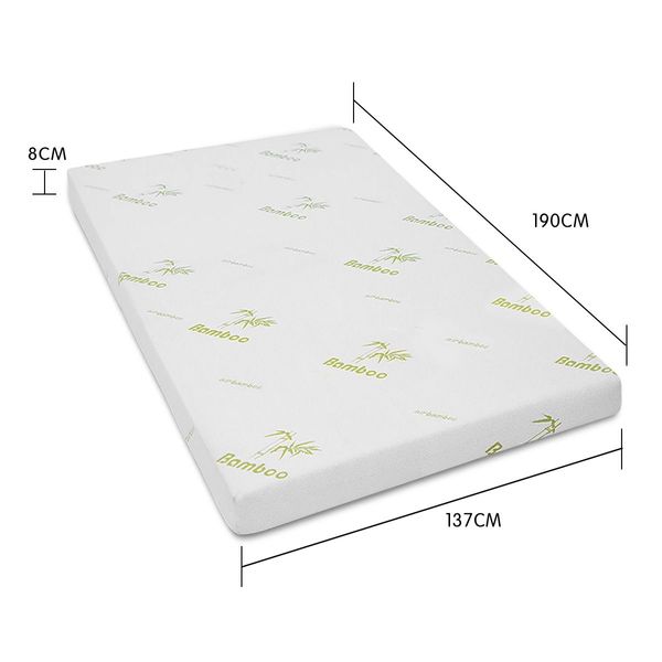 Laura Hill Cool GEL Memory Foam Mattress Topper - Double