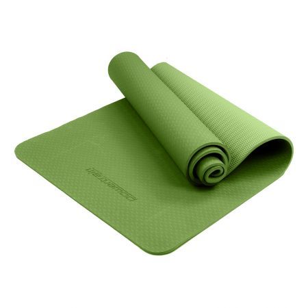 Powertrain Eco-Friendly TPE Yoga Pilates Exercise Mat 6mm - Green