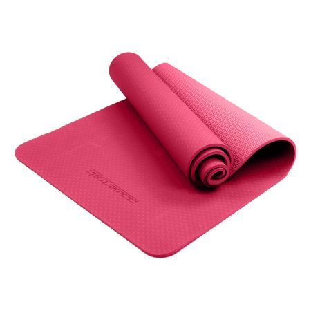 Powertrain Eco-Friendly TPE Yoga Pilates Exercise Mat 6mm - Rose Pink