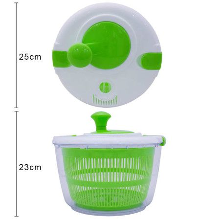 Salad Spinner Dryer,  Cooking Grips Salad Spinner - 5L Large Capacity, Easy Spin for Tastier Salads & Dishwasher Safe