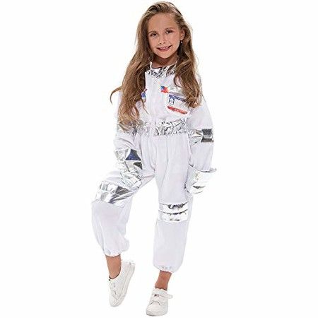 Children's Astronauts Costume Space Pretend Dress up Role Play 3-6years old