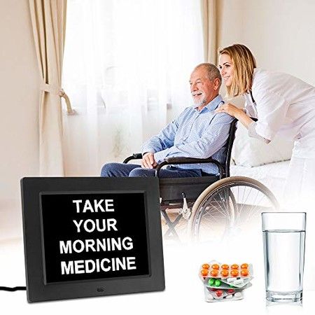 Extra Large Display Digital Calendar Clock USB MUSIC VEDIO PIC PLAYER Great gifts for Seniors Elderly