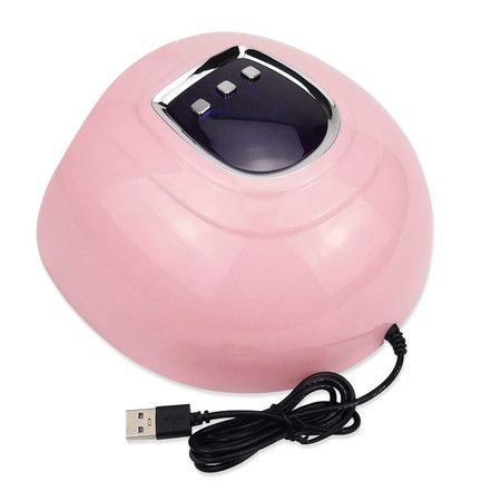 UV LED Nail Lamp 54W, Professional Nail Dryer Gel Polish Light, Nail Polish Curing Gel LED Dryer, Professional Nail Art Tools with Automatic Sensor