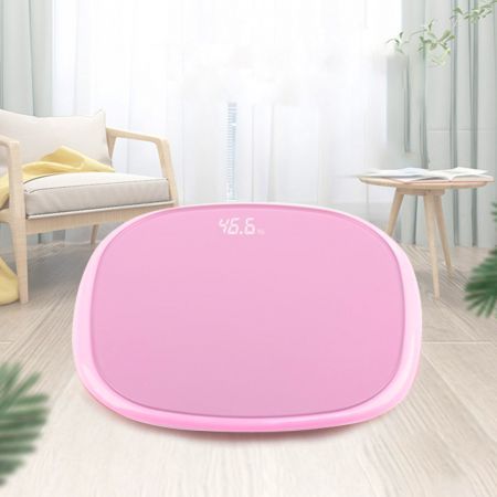 2X 180kg Digital Fitness Weight Bathroom Gym Body LCD Electronic Scales Pink