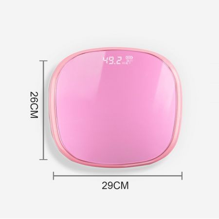 2X 180kg Digital Fitness Weight Bathroom Gym Body LCD Electronic Scales Pink