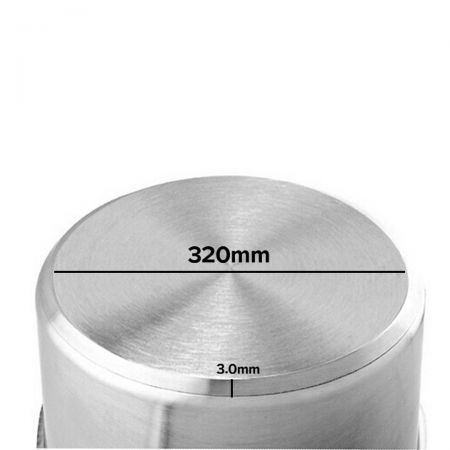 Stock Pot 25L Top Grade Thick Stainless Steel Stockpot 18/10