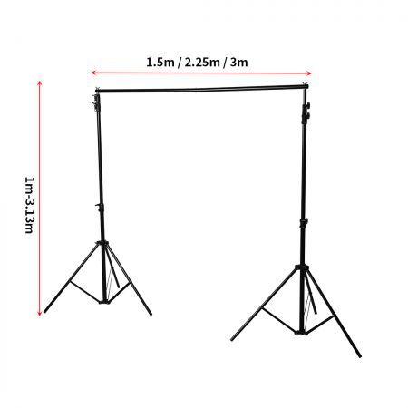 Pro.Studio Backdrop Stand  Screen Photo Background Support Stand Kit 3.13x3m Type 2