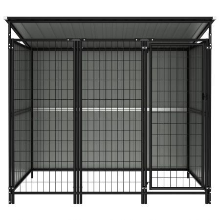 Outdoor Dog Kennel 193x133x163 cm