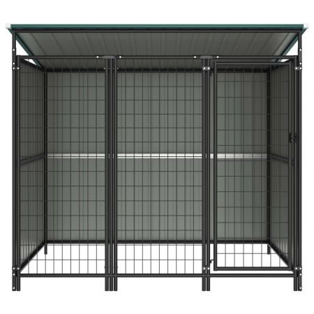 Outdoor Dog Kennel 193x133x163 cm