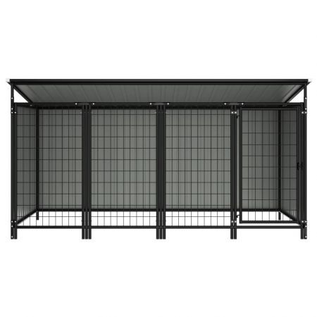 Outdoor Dog Kennel 253x133x113 cm