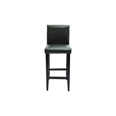 Bar Table with 2 Bar Chairs Black