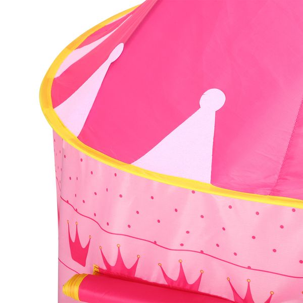 Kids Play Tent Princess Castle for Girls Children Play House Indoor Outdoor Game Pink