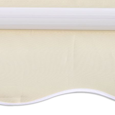 Folding Awning 400 cm Cream