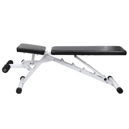 Workout Bench with Barbell and Dumbbell Set 60.5 kg