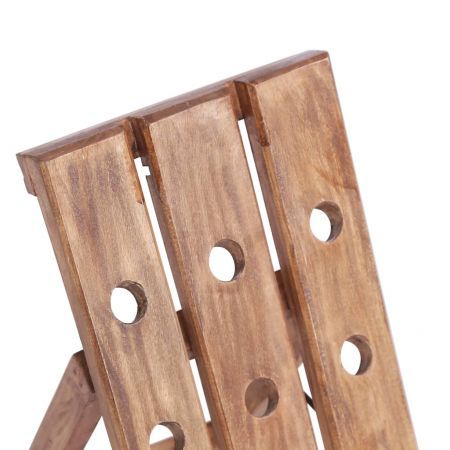 Wine Rack for 15 Bottles 26x50x70 cm Solid Reclaimed Wood