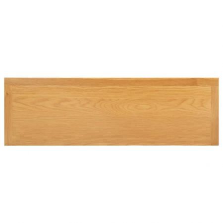 Chest of Drawers 105x33.5x73 cm Solid Oak Wood