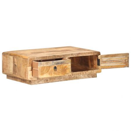 Coffee Table 90x60x29 cm Rough Mango Wood