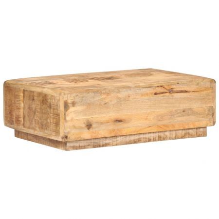 Coffee Table 90x60x29 cm Rough Mango Wood