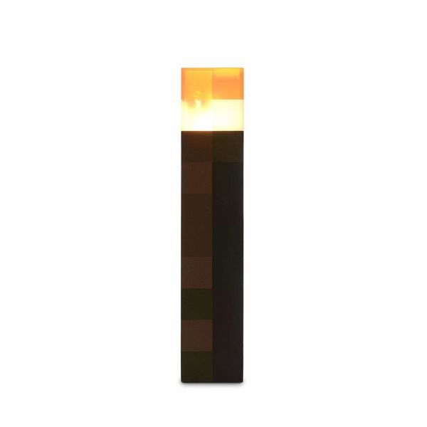 Minecraft Brownstone Torch Lamp | 11.5 Inch LED Night Light