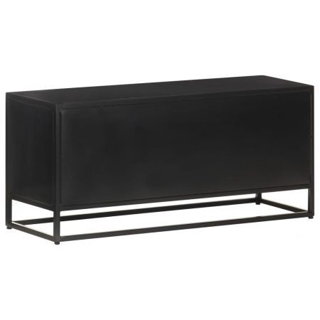 TV Cabinet 90x30x40 cm Rough Mango Wood