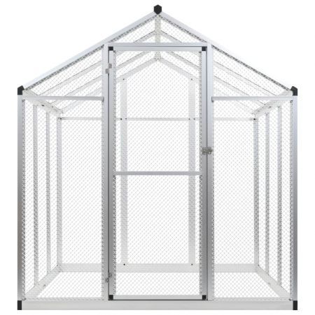 Outdoor Aviary Aluminium 183x178x194 cm